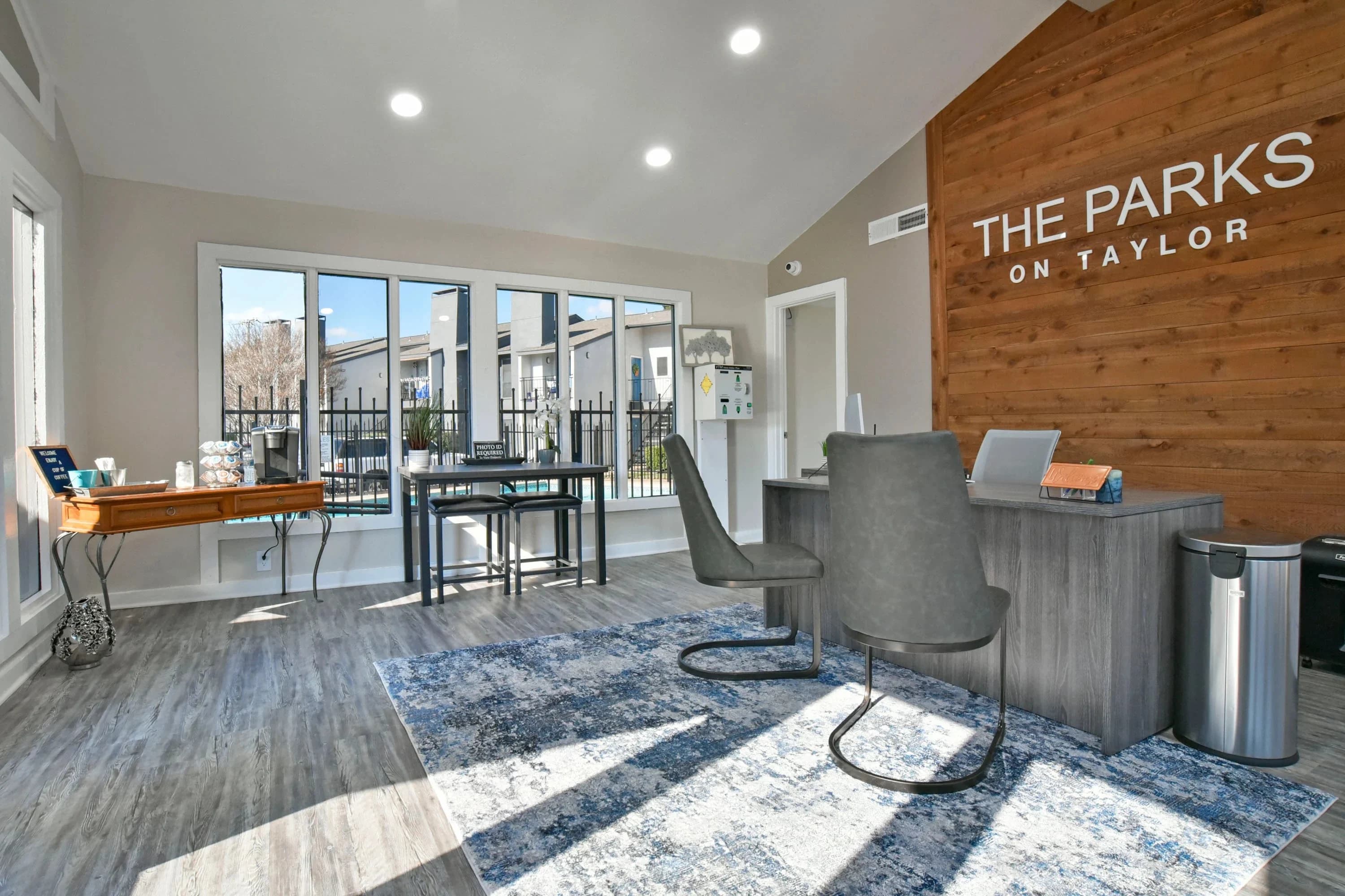 Parks on Taylor leasing office and management center